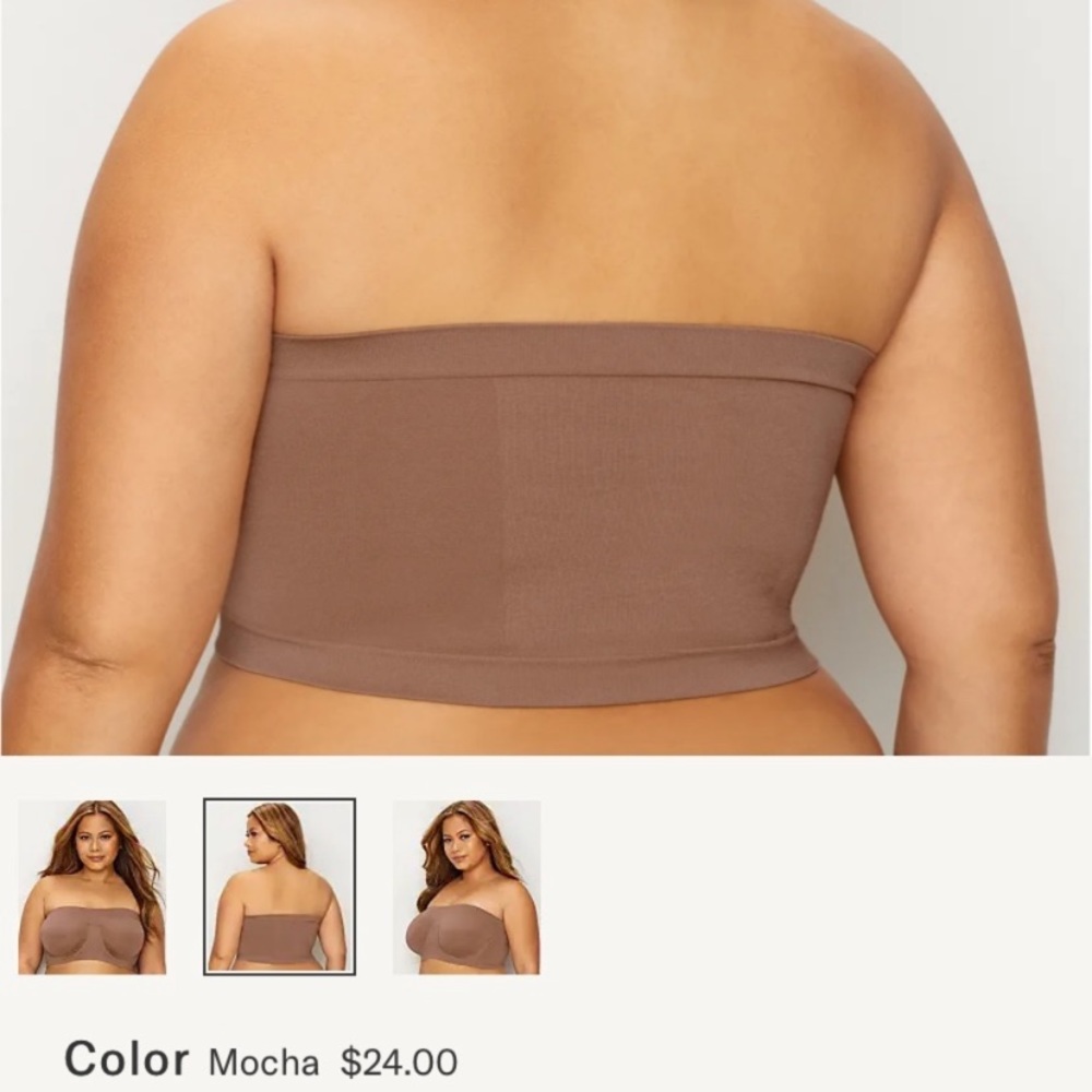 Rhonda Shear size Large Strapless Bra New With Tags Black only - Picture 4 of 4